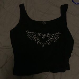 Shein cropped tank, size small, decent condition